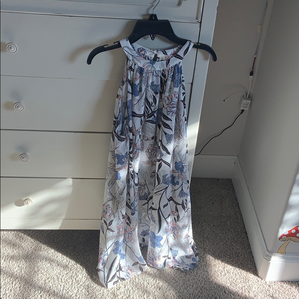 floral flowy dress